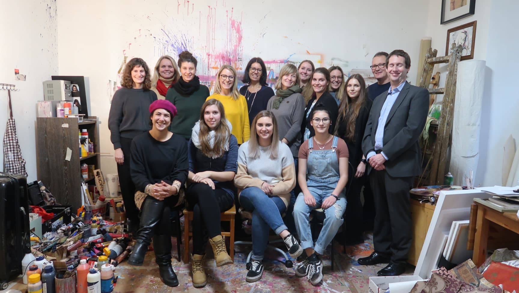 Gruppenfoto des Projektteams.